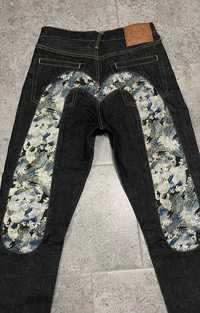 Jeansy evisu vintage