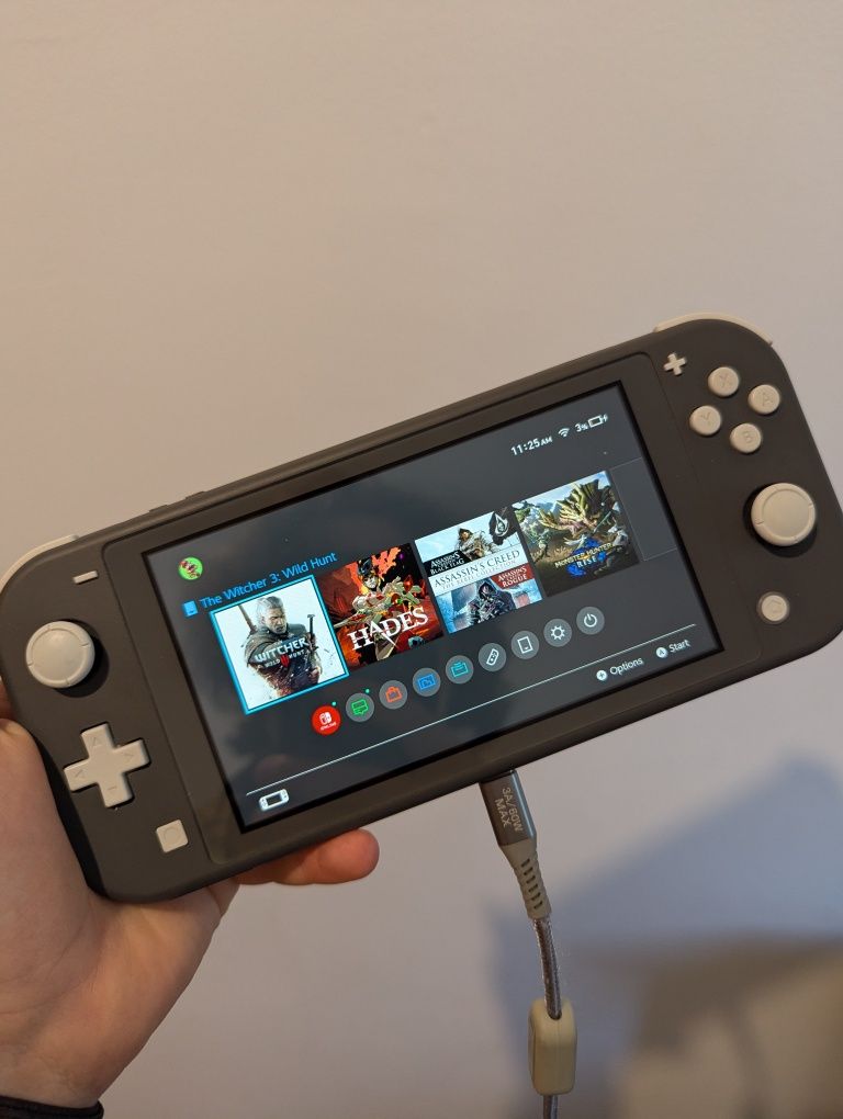 Nintendo switch lite + gry