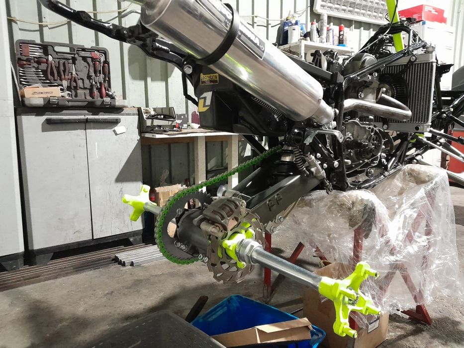 Honda TRX 450R nacional matrículada