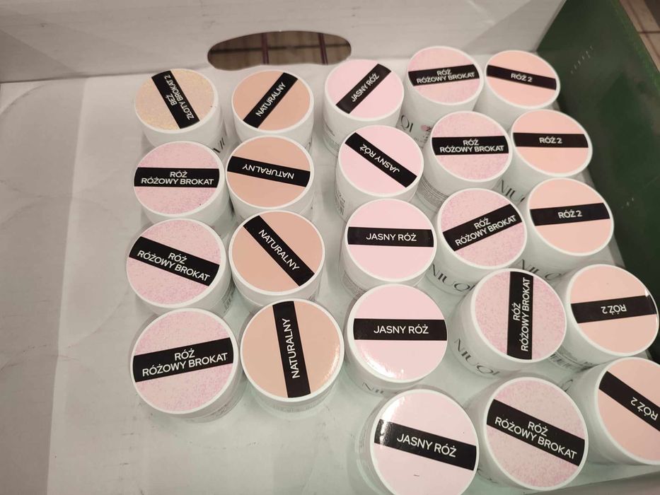 Wysyłka 1zl Niuqi NOWY kamuflujący hybrydowy żel kauczukowy do paznokc