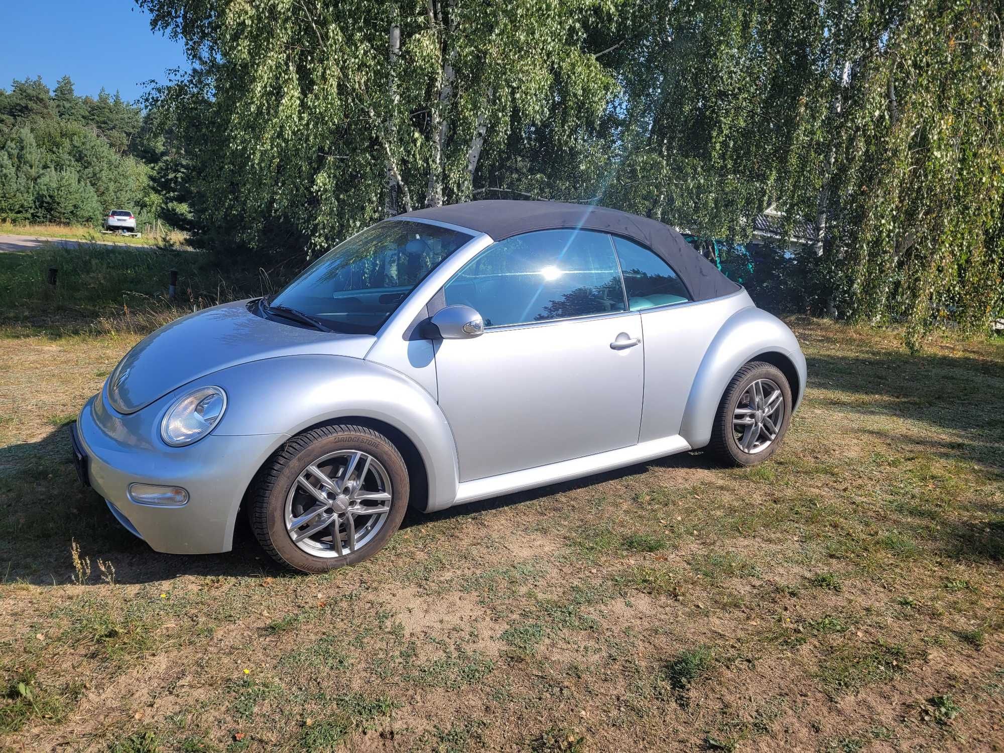 VW New Beetle Cabriolet sprowadzony 1,6b MPI 104 TYŚ KM.2003R
