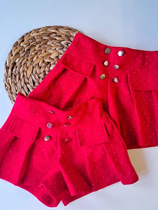 Spodenki eleganckie dla dziewczynki