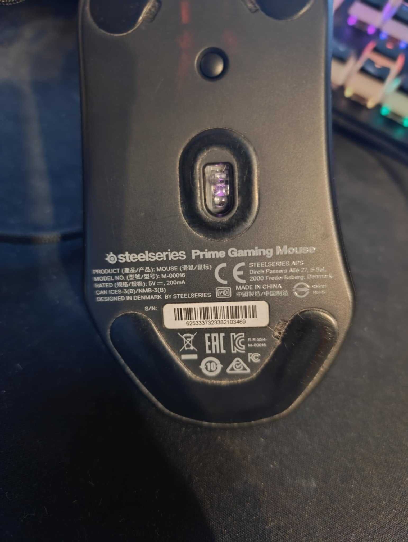 Myszka gamingowa dla graczy Steelseries Prime Gaming Mouse