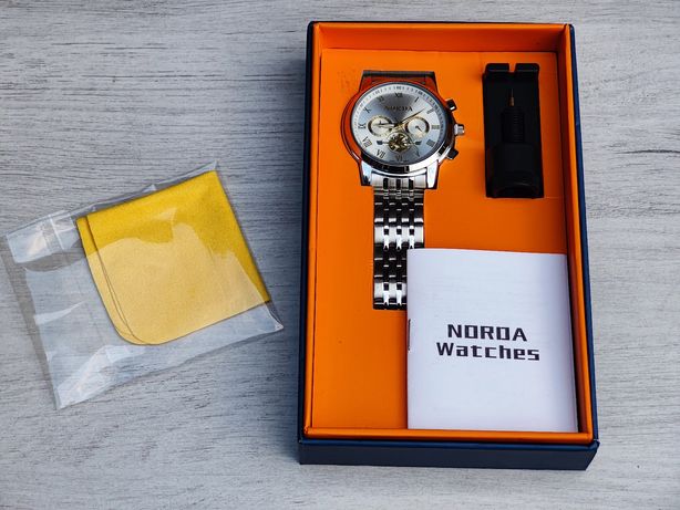 Премиальные мужские кварцевые часы Norda Watches