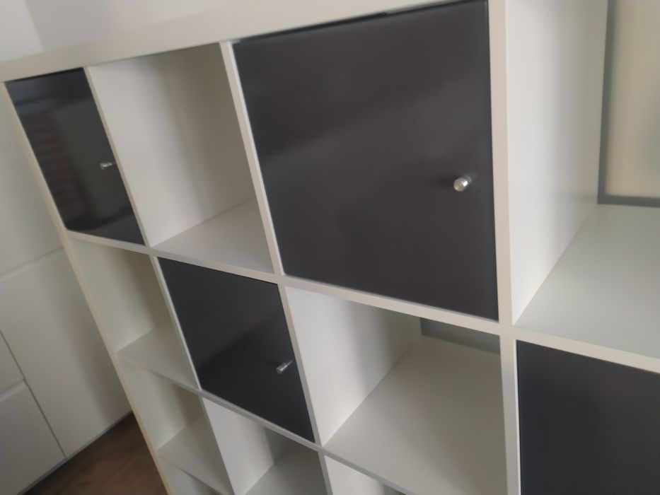 Regał kallax 4x4, biały, 147x147, ikea