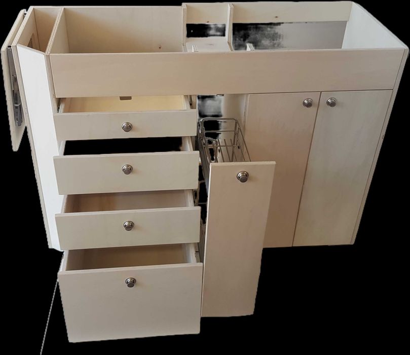 Szafka kuchenna do campervana: Ducato, Boxer, Jumper, meble do kampera