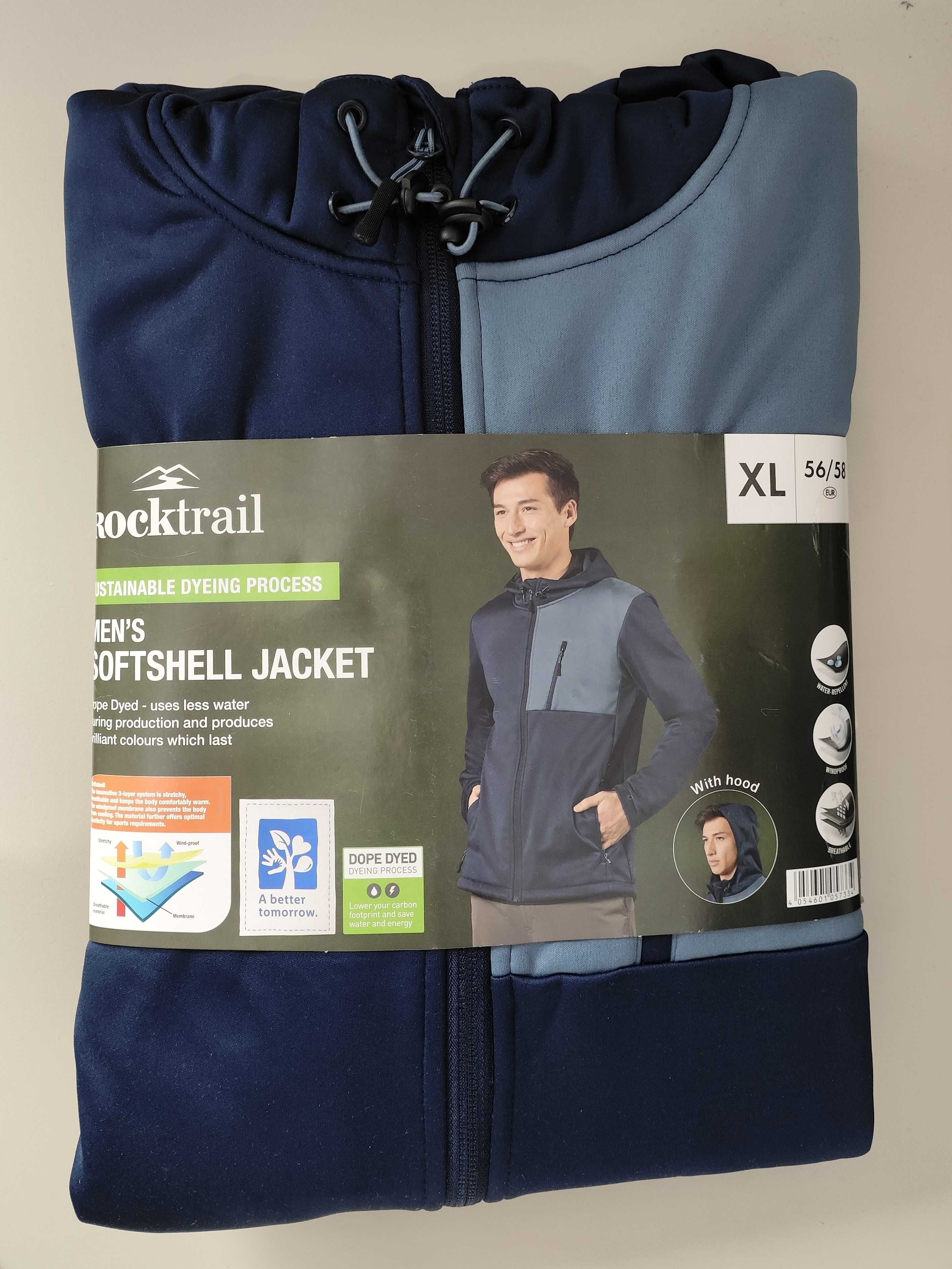 Kurtka softshell męska ROCKTRAIL XL