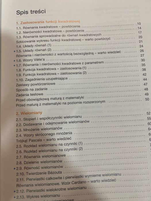MATeMAtyka podręcznik dla liceum ogólnokształcącego i technikum