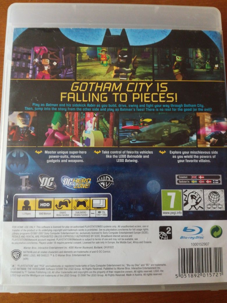 Gry Ps3 LEGO Batman gra na PlayStation 3