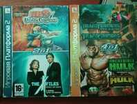 Диски для PS2 - Naruto, X-Files, Transformers, Hulk