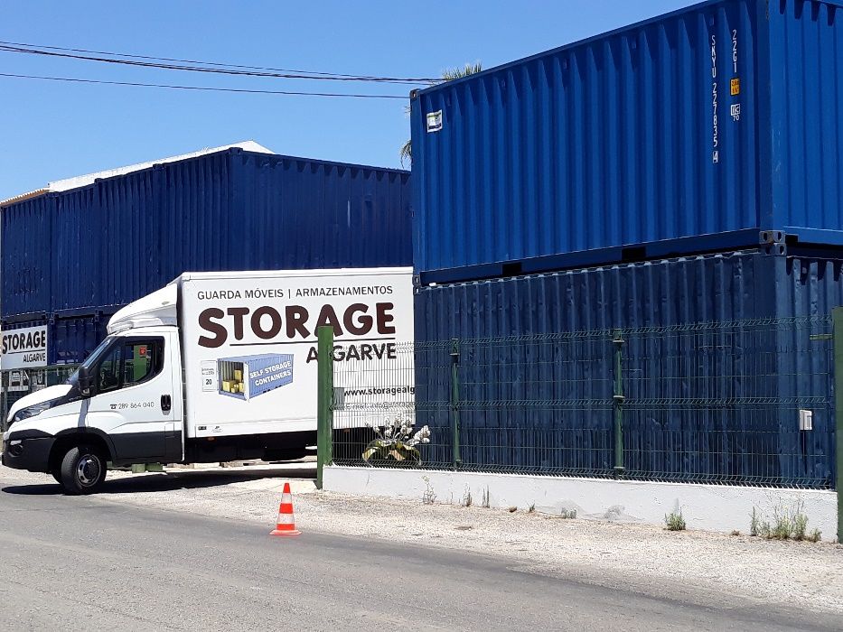 Armazenamento Self Storage em Contentor ou boxes em recinto Fechad