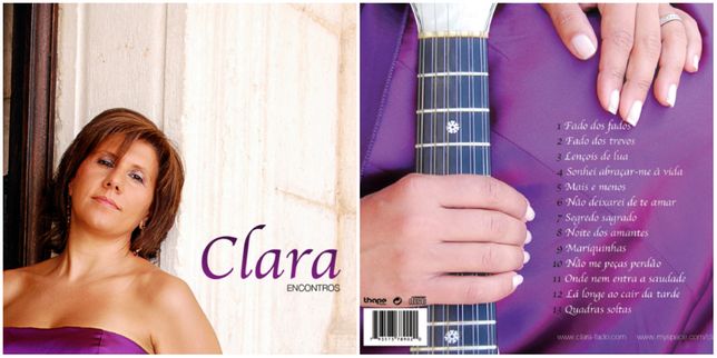 Clara Fernandes CD "Encontros" - Um disco de fado a sério.