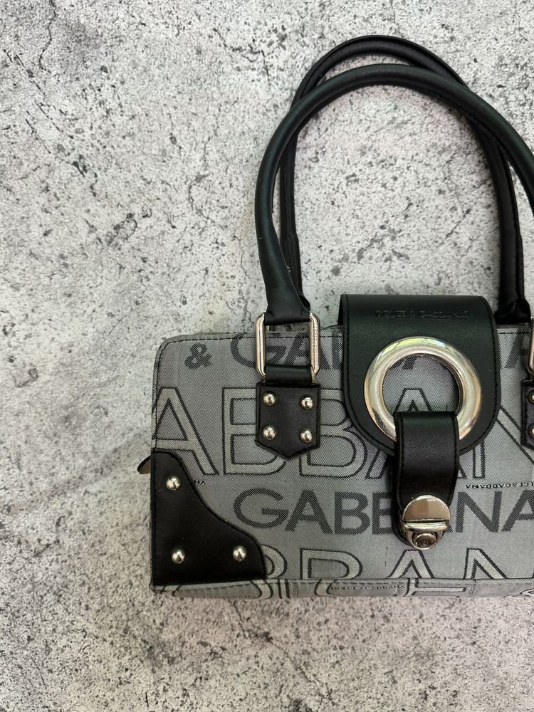 Вінтажна сумка монограмна dolce gabbana