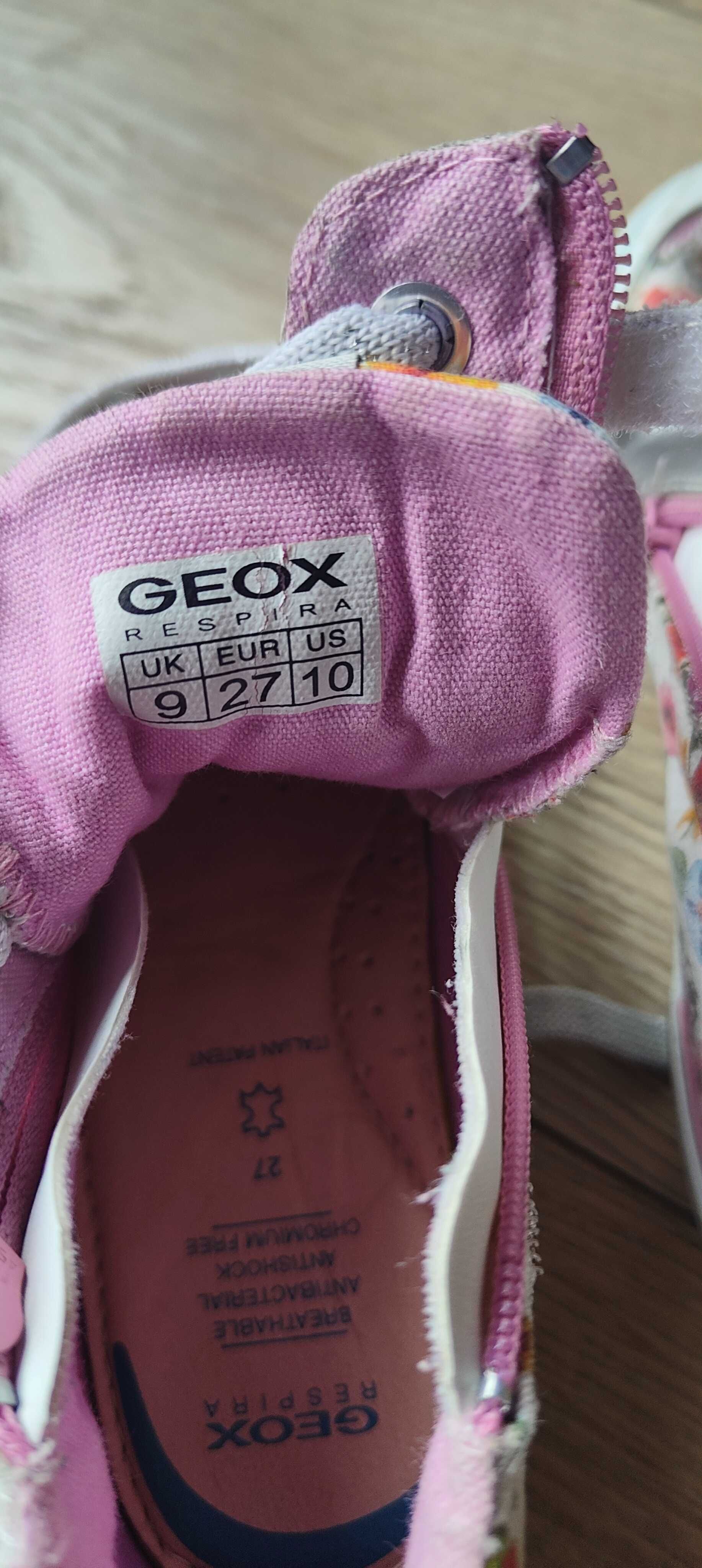 Buty dziewczęce tenisówki Geox 27