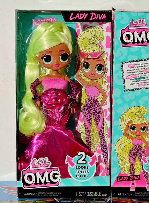уцінка Лялька LOL Surprise OMG Lady Diva Fashion Doll кукла оригінал