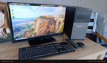 KOMPUTER + Telewizor , Intel i5 4x3,40ghz, RAM 28 GB, GT 710, SSD,