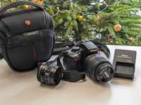 Зеркальна камера Nikon D5100 NIKKOR 18-55mm + HELIOS 44m-4 + сумка
