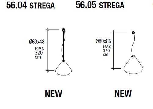 Люстра Bontempi Casa Strega Італія D60см NEW