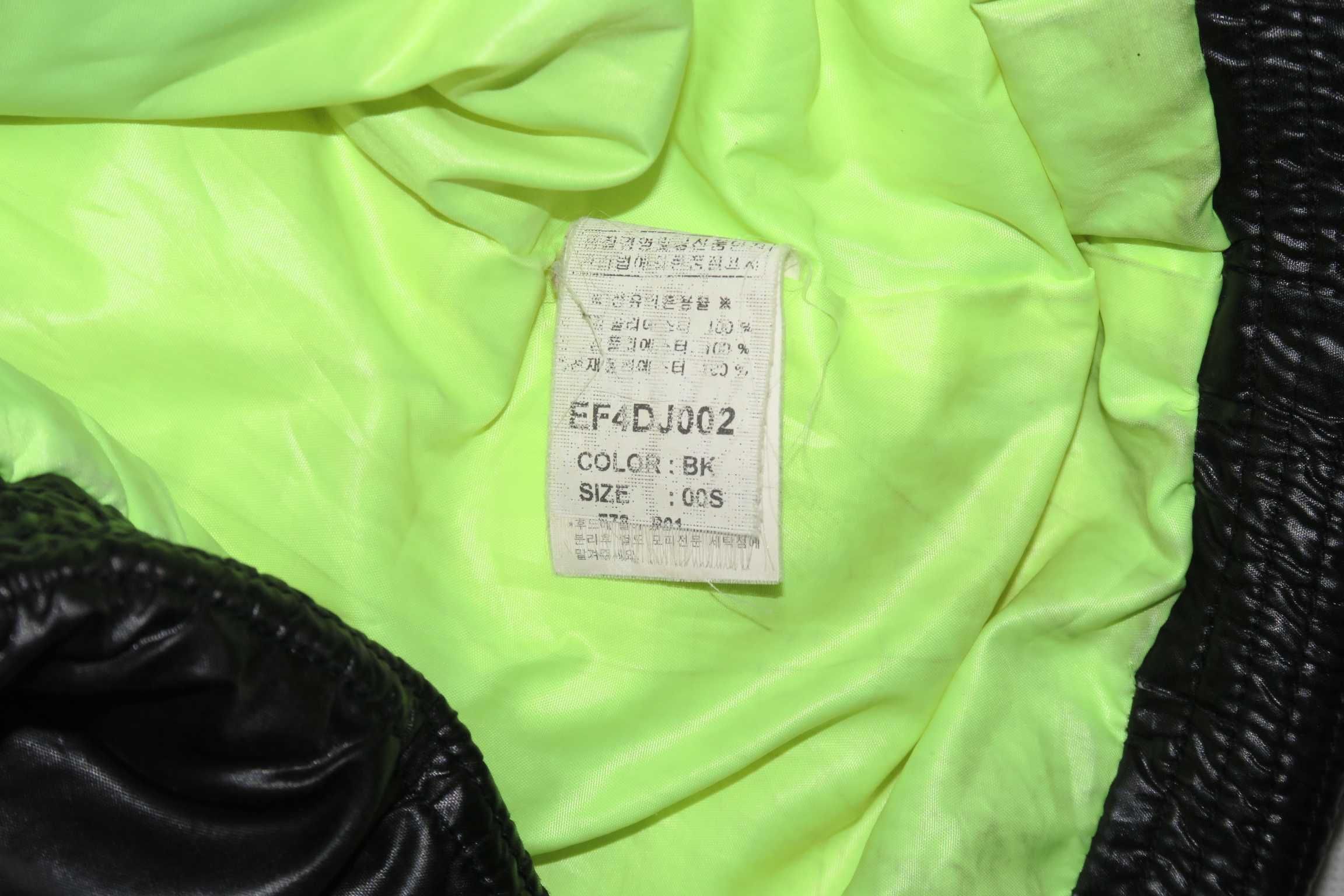 Evisu kurtka pikowana ciepła na zimę S/M