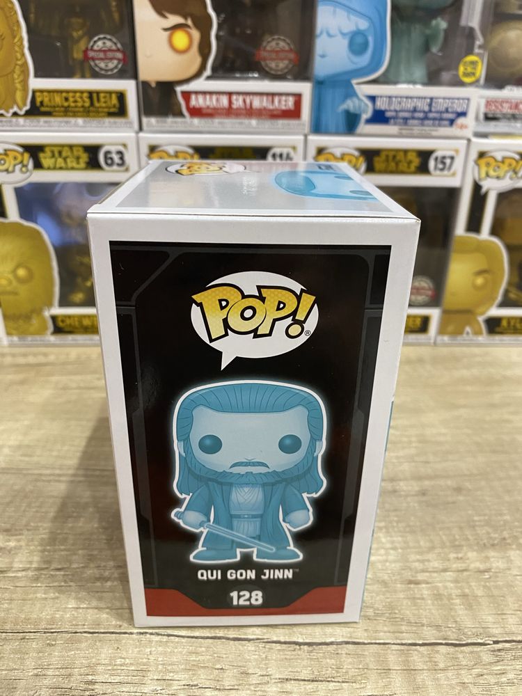Star Wars Funko Pop 128 Qui Gon Jinn (Gitd)