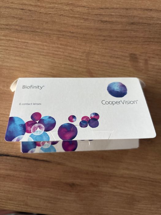 5 Soczewek miesięcznych biofinity moc -3,5 (komplet)