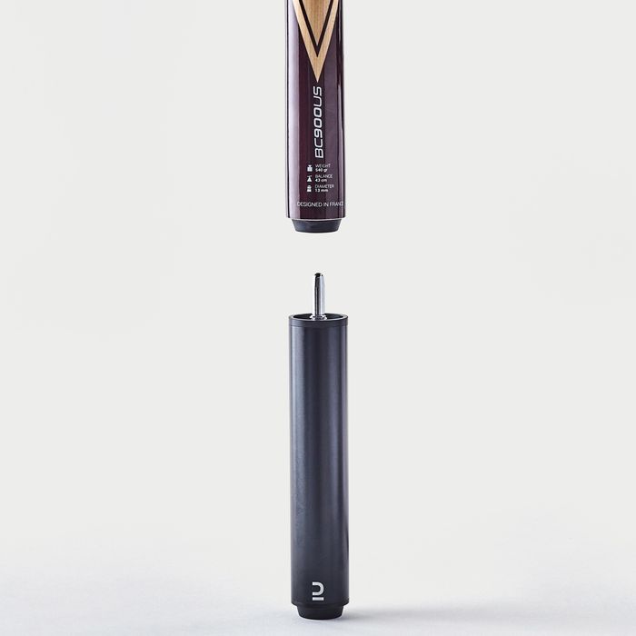 TACO DE BILHAR AMERICANO COM DUAS PEÇAS C/ UNIÃO 1/2 BC 900 US 13 MM