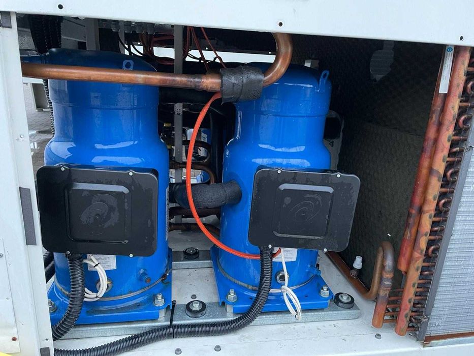 Agregat wody lodowej chiller Aermec NRL 080 o wydajności 211 kW