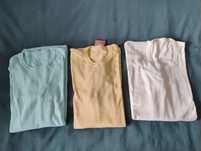 T-shirt bluzka podkoszulka Wrangler Levis XL/2XL/3XL bawełna używane