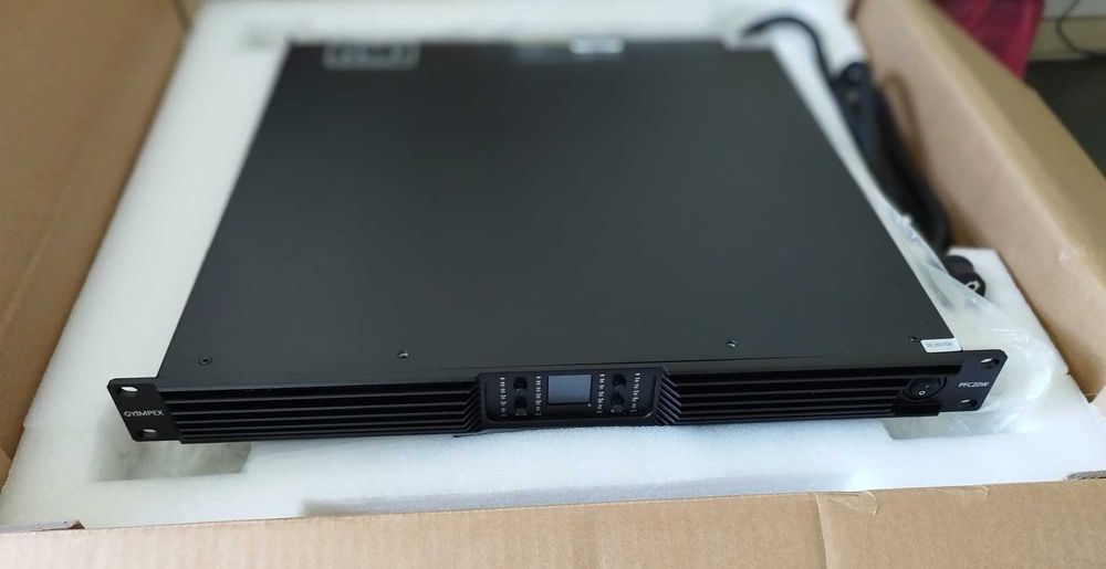 Amplificador profissional 4 canais