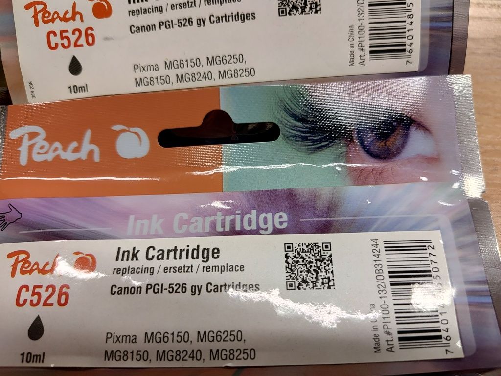 Kartridże do drukarek Canon zamienniki Peach C526