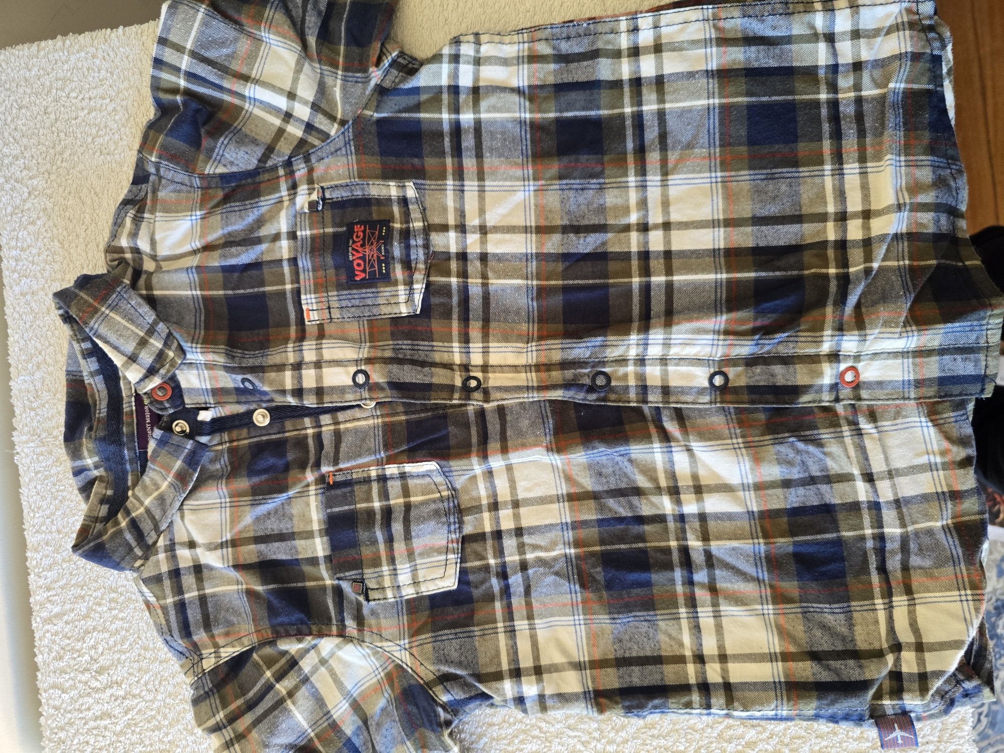 Camisa quente Sergent Major para menino de 10 anos.