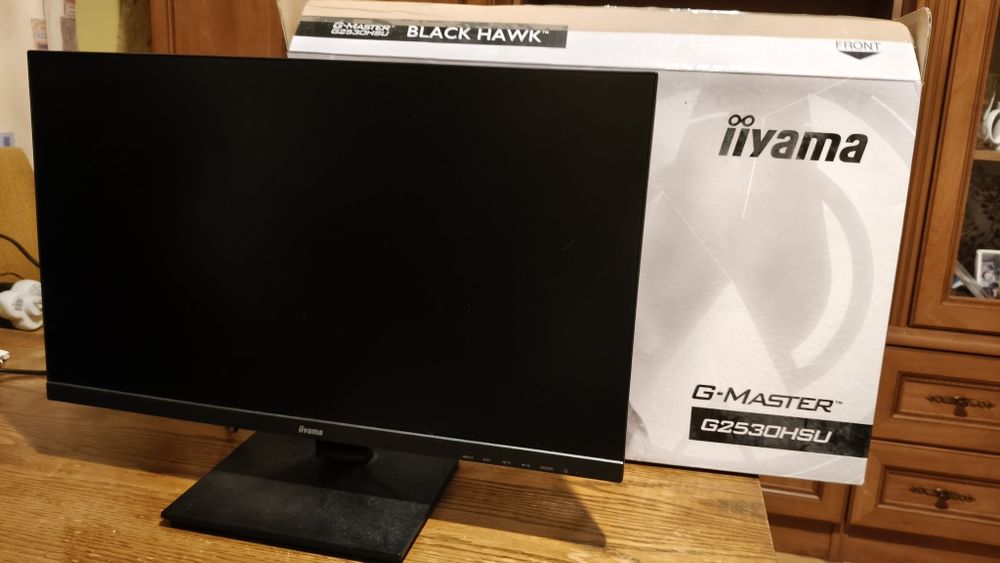Monitor 24.5 cala  iiyama G2530HSU Black Hawk 1080p 75HZ