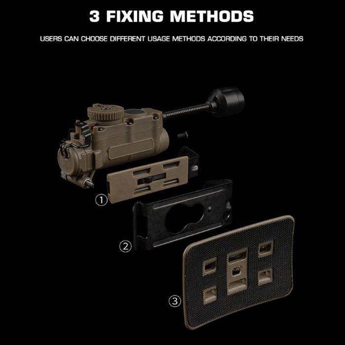 Тактичний/ тактический  ліхтарик/фонарик  на шолом каску військовий