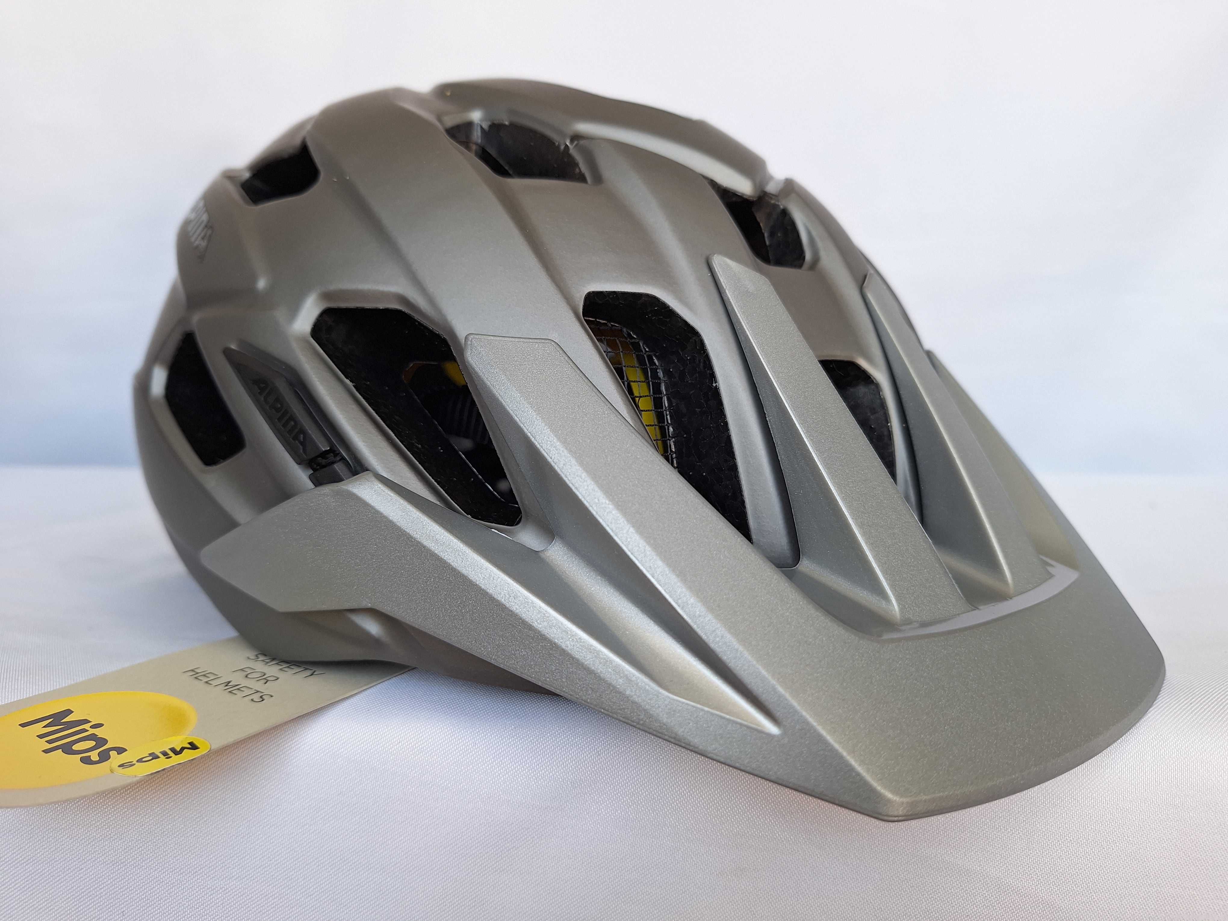 Kask rowerowy Alpina Plose Mips Dark Silver Matt L 57-61cm