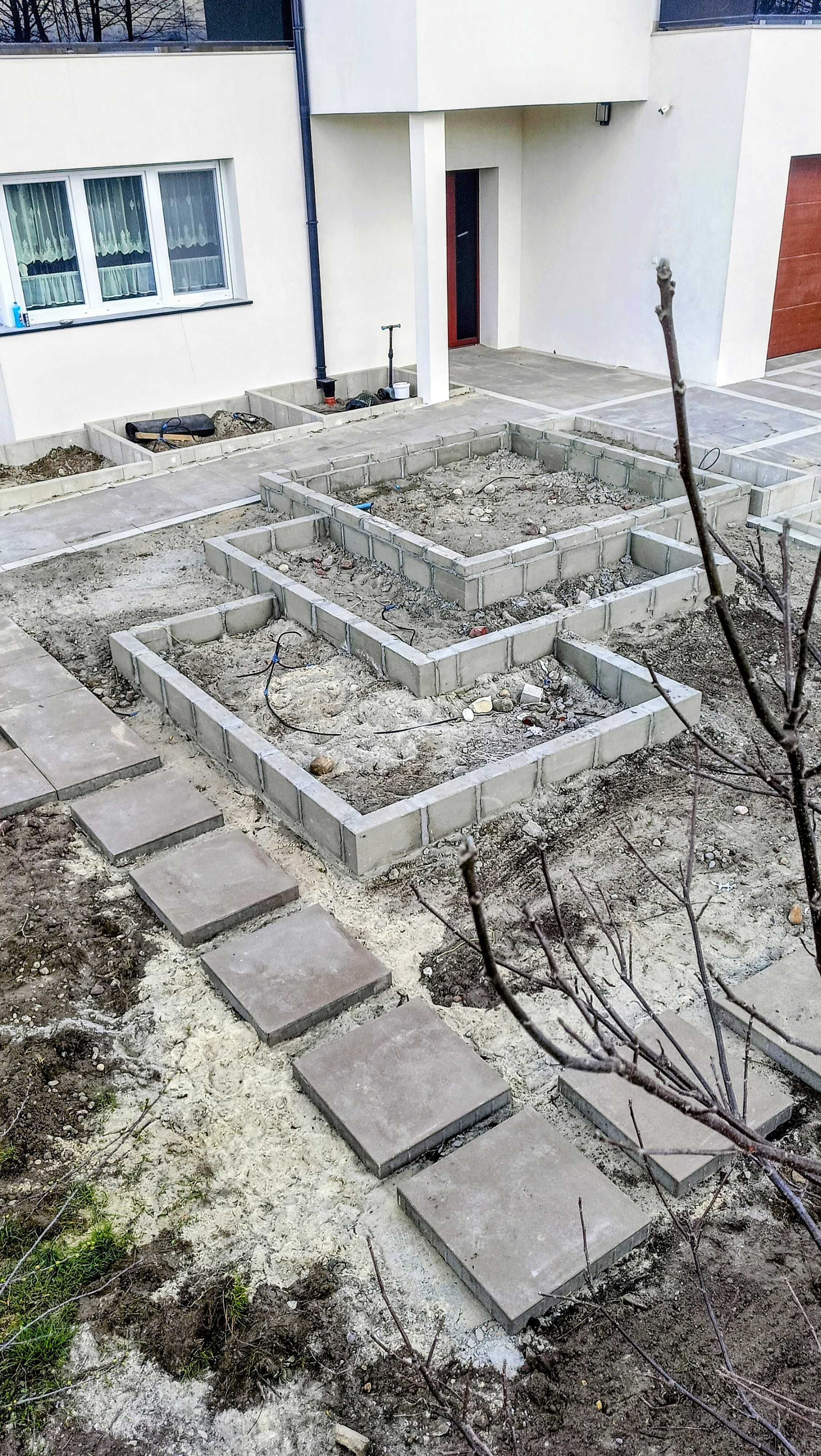 Kostka brukowa - Układanie kostki - Brukarstwo - Własny Hds i Koparka