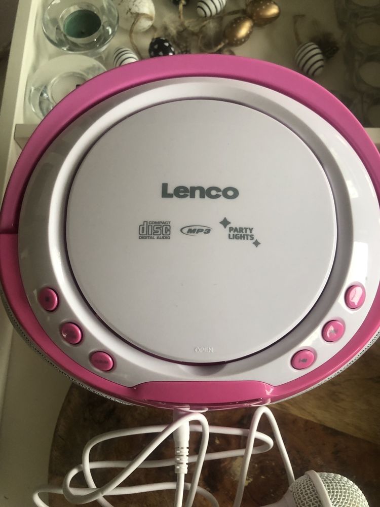 Radioodtwarzacz Lenco SCD-650 Różowy