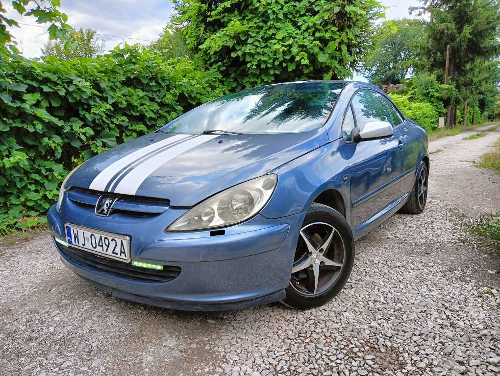 Peugeot 307 CC 2,0 GAZ 03r do jazdy klima elektryka