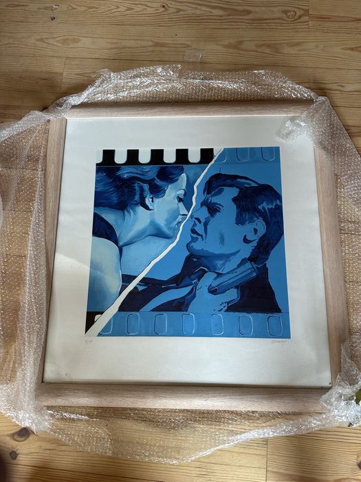 Serigrafia JACQUES MONORY 8/200 editada pelo Clube Portugues de Serigr