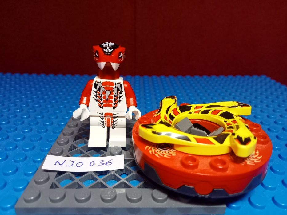 NJO036 Fang Suei Lego Ninjago stan BDB + spinner