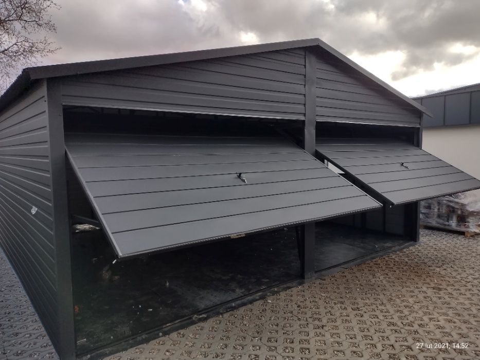 Garaż blaszany 35m2, blaszak 6x5,8, 7x5, garaże wiata - NA ZGŁOSZENIE