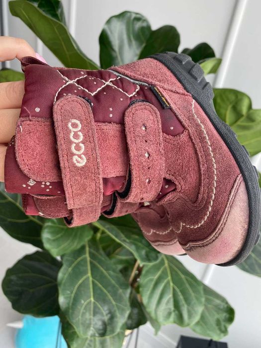 Дитячі чоботи зимние сапоги ботінки ботинки теплі ECCO, розмір 22