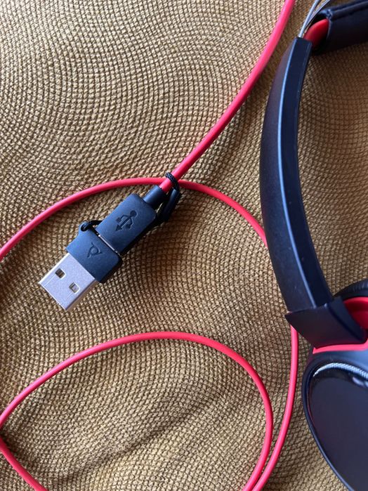 Auricular Poly Blackwire 5220 com cabo - cancelamento de ruído