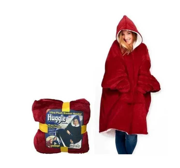 Толстовка плед з капюшоном жіноча толстовка худи М'яка Кофта плед