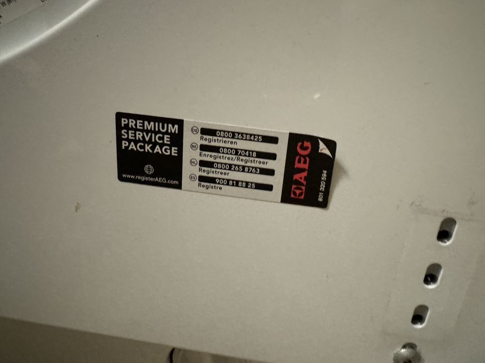 Pralko suszarka AEG L61470WDBI programator panel sterowania