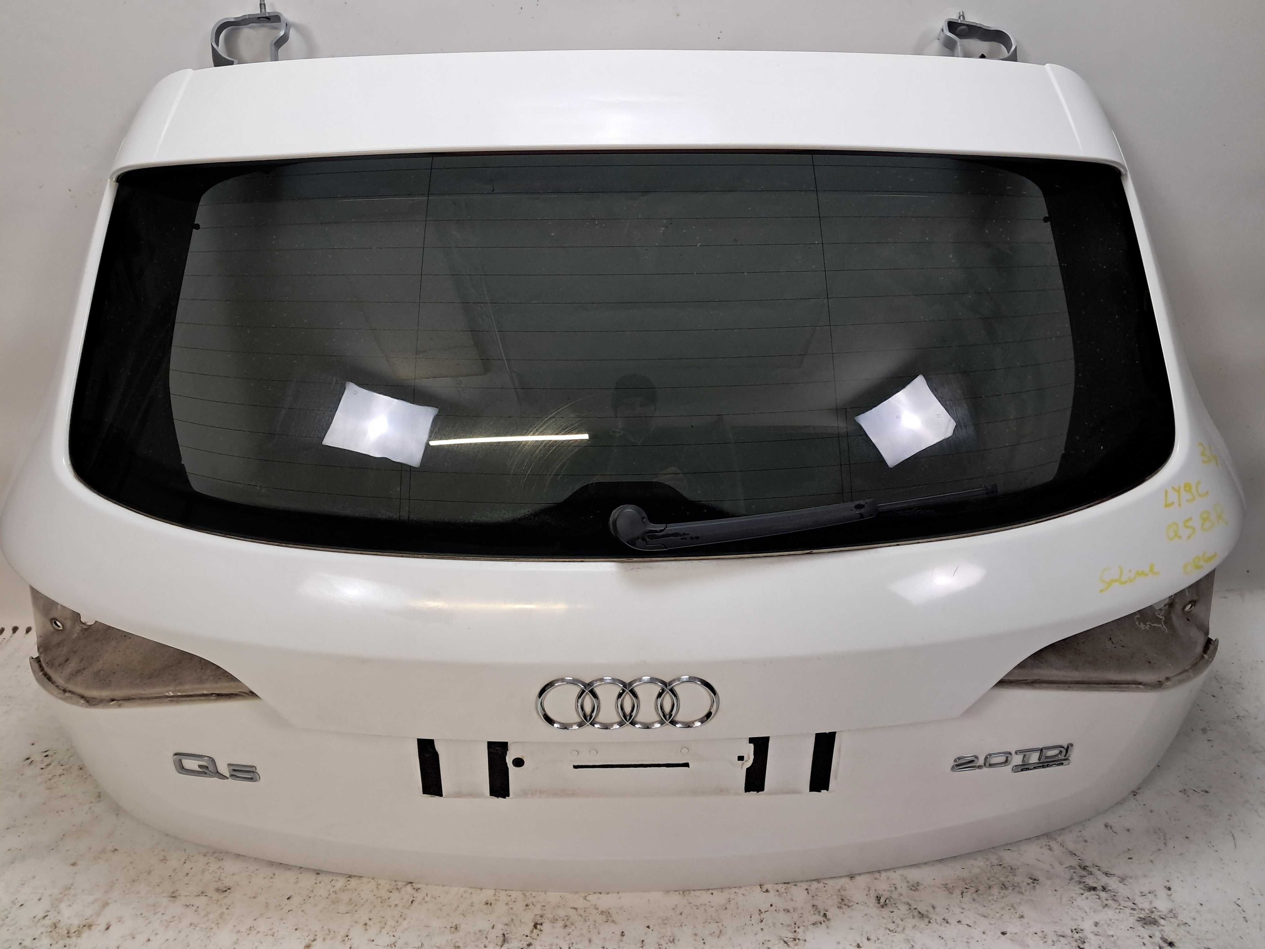 AUDI Q5 8R przed lift klapa tył tylna bagażnika LY9C kompletna biała