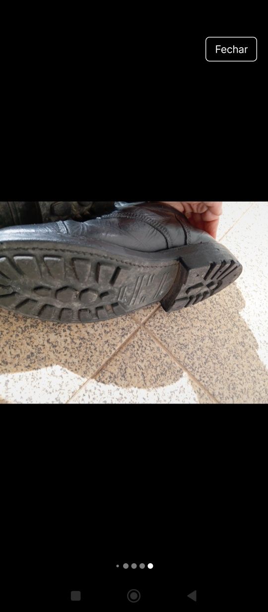 Botas militares do exército tamanho 41