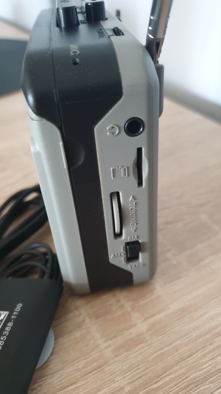 Magnetofon Rejestrator Wiadomości Przenośne kasety magnetofonowe Walkm