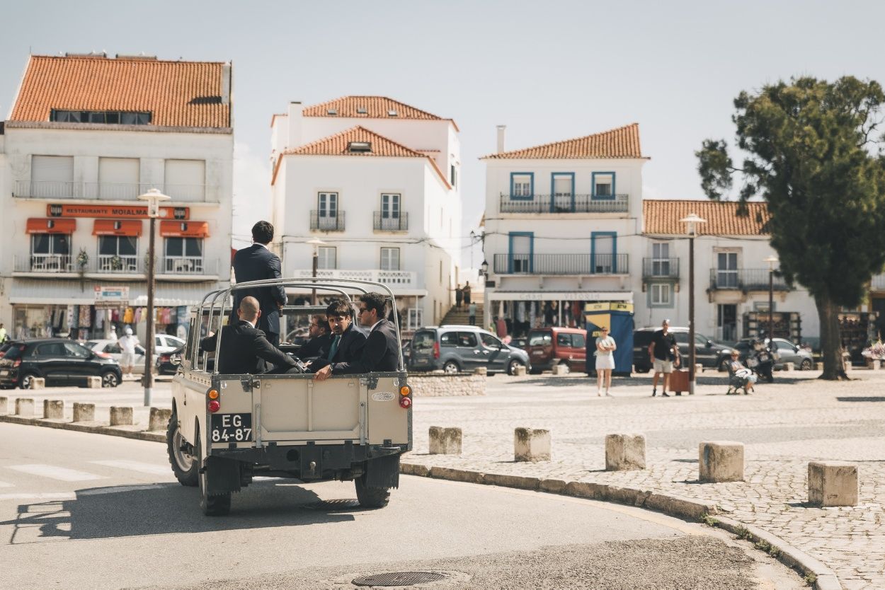 Aluguer Carro Jipe Clássico Land Rover Serie IIA Eventos e Casamentos