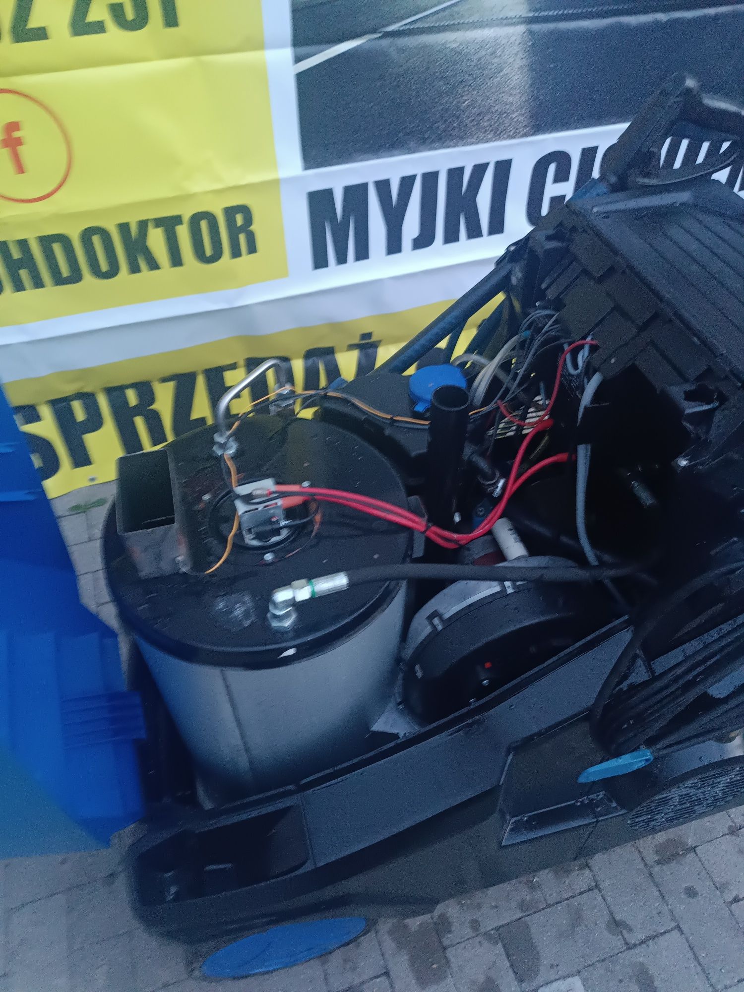 Myjka ciśnieniowa nilfisk alto NH 6 gorąca woda