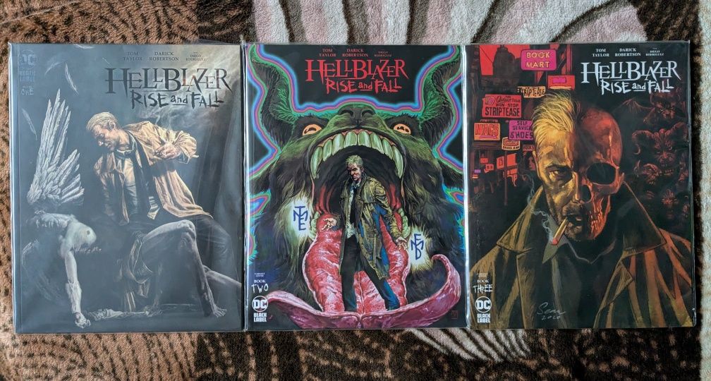 Hellblazer Rise and Fall 1-3 | DC Black Label | Komiks